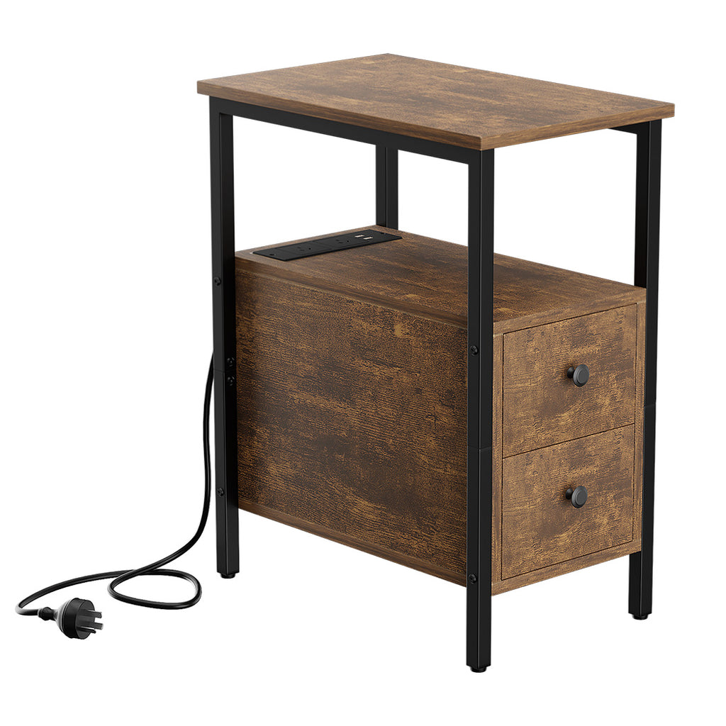 Levede Side Table Narrow Coffee End Table-1963748909352357888