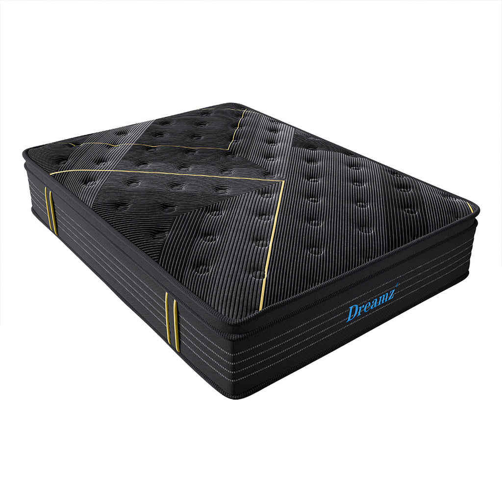 Dreamz Spring Mattress Bamboo Euro Top King Single-1954802858159378432