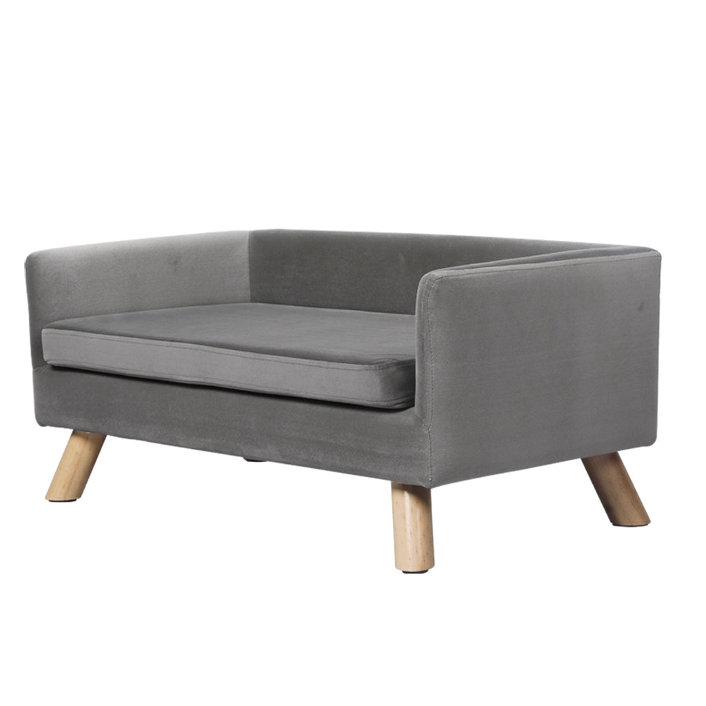 PaWz Pet Sofa Bed Dog Warm Soft Lounge Grey-1954802551631253504