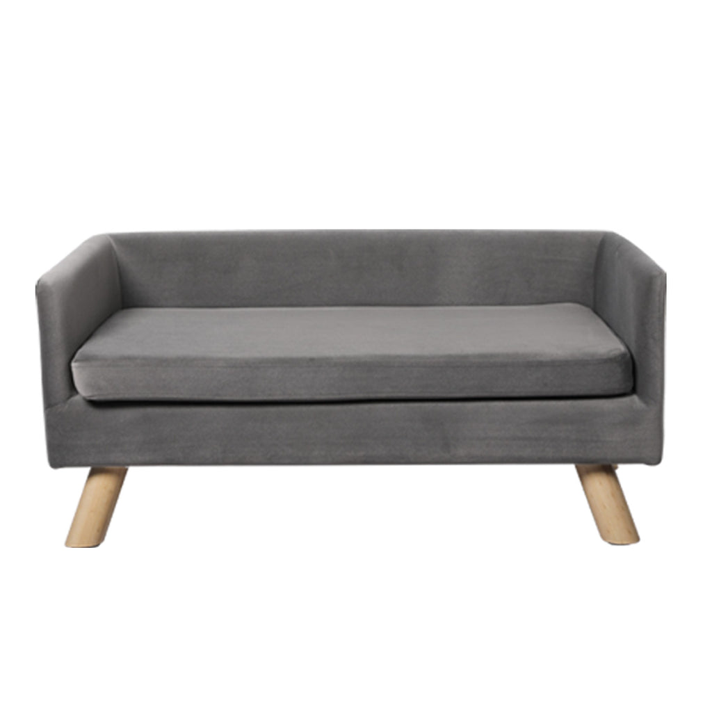 PaWz Pet Sofa Bed Dog Warm Soft Lounge Grey-1954802551631253505