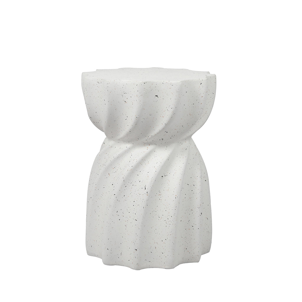 Levede Side Table End Terrazzo Hourglass-1954802989415927809