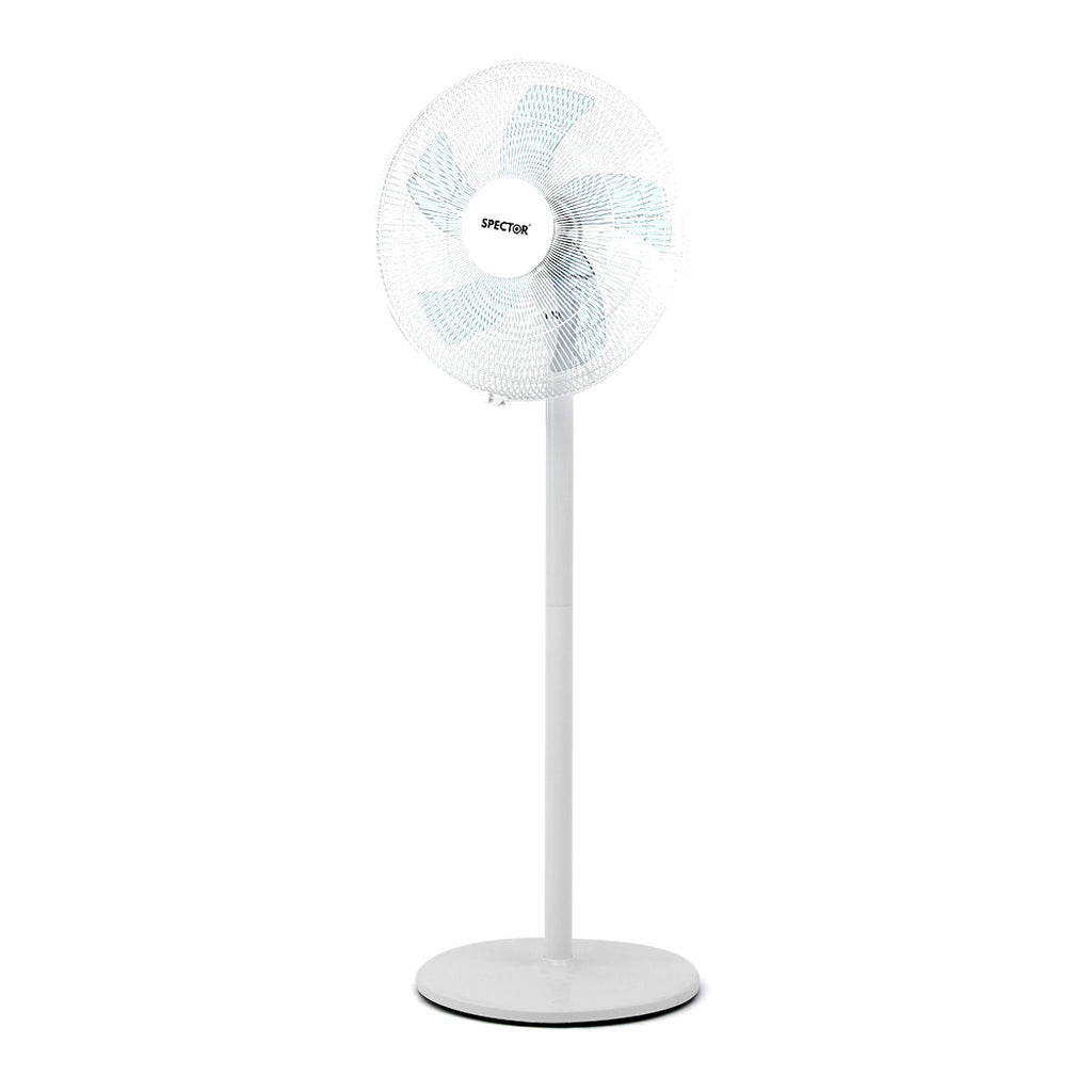 Spector Pedestal Floor Fan Portable White-1954802707302846465