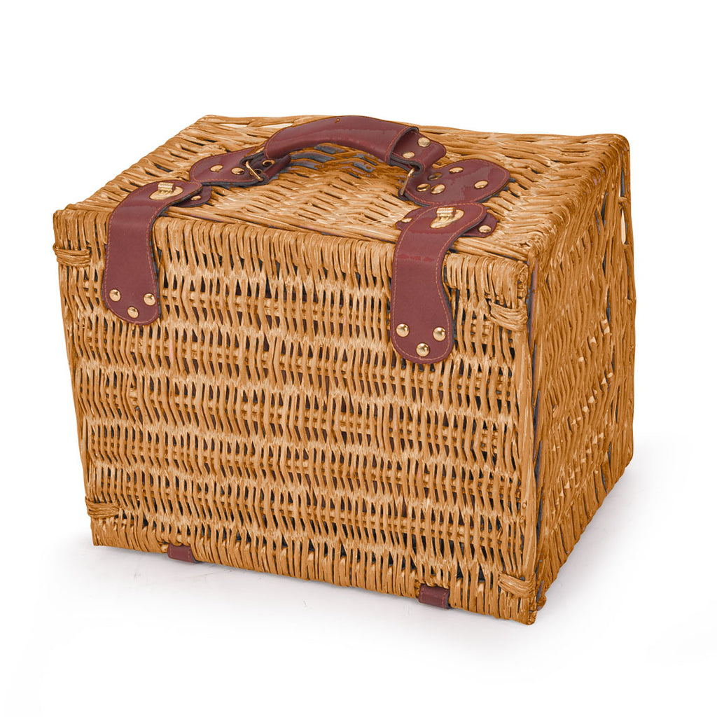 4 Person Picnic Basket Baskets Set Outdoor-1954802336337629185