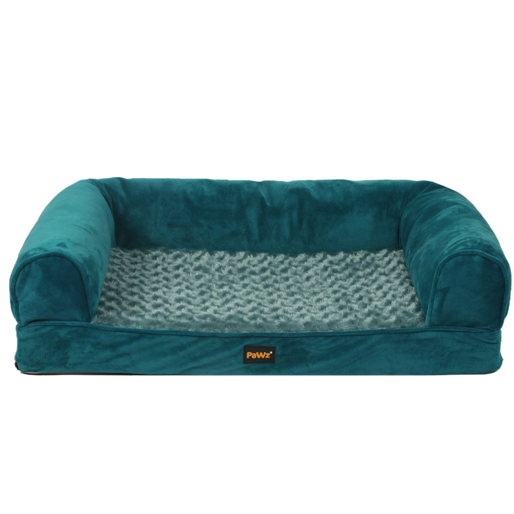 PaWz Pet Bed Sofa Dog Beds Bedding Soft M Blue Medium-1954802515316969473