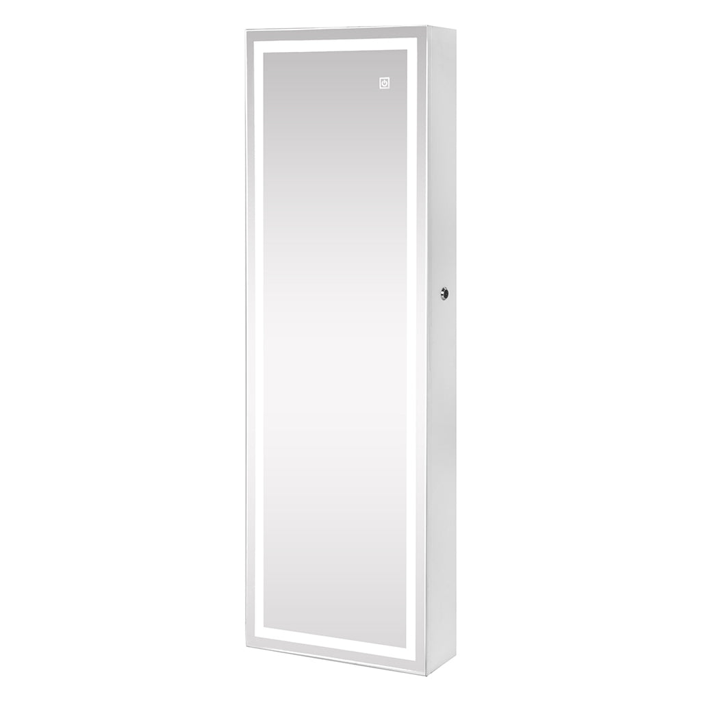 Levede Mirror Jewellery Cabinet Touch-1954802757403807745