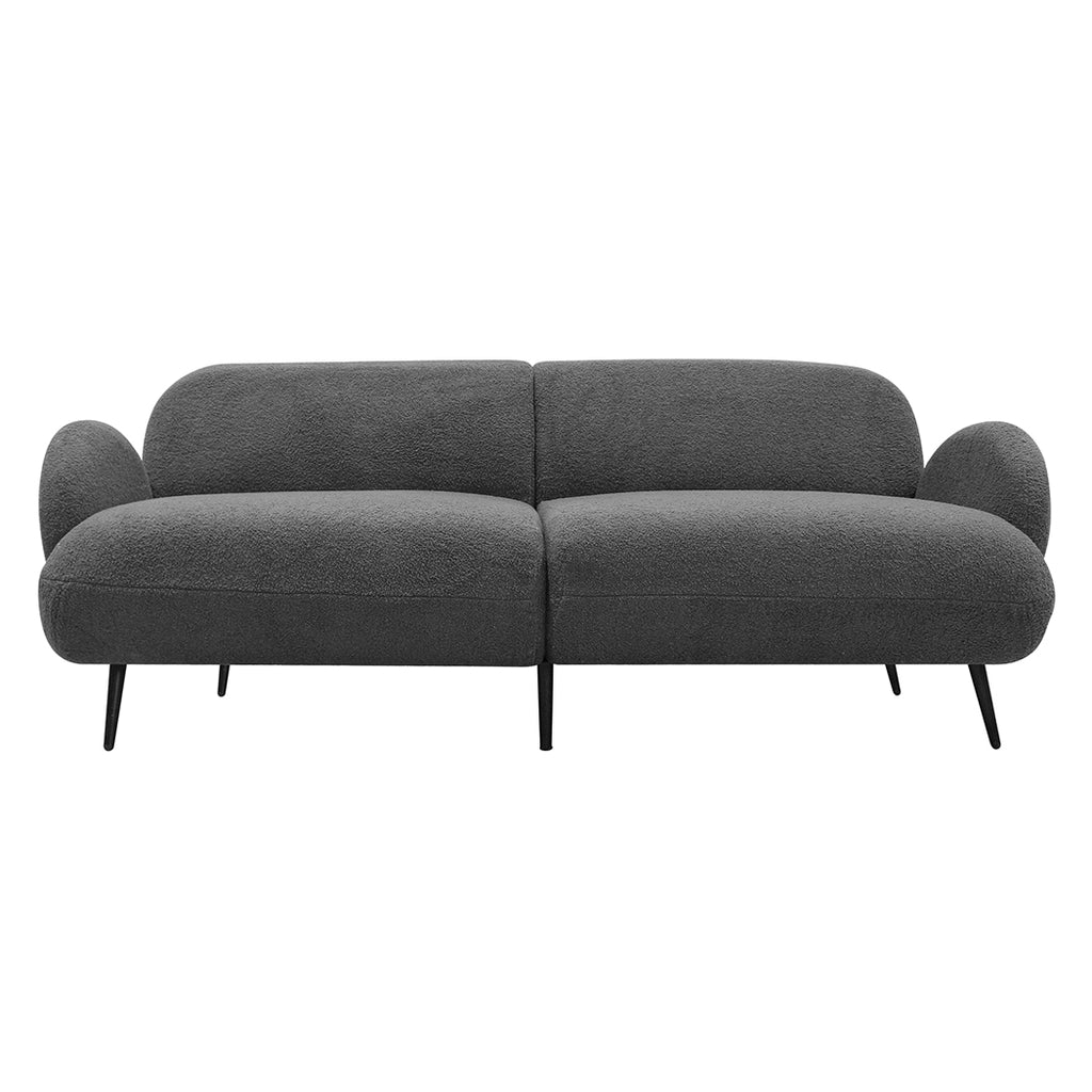 Levede Cloud Sofa 3 Seater Sherpa Fleece Beige-1954802386577002497