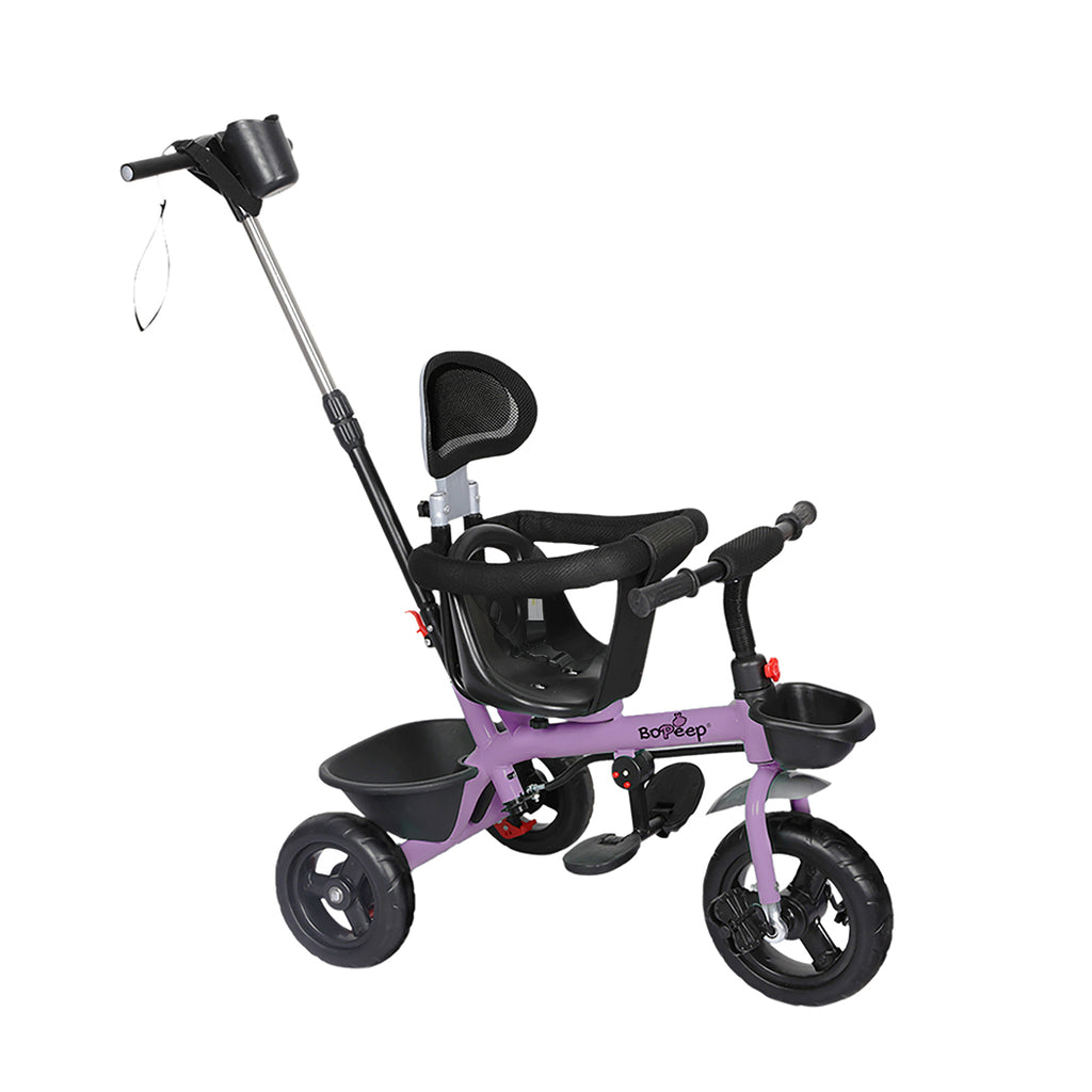 BoPeep Kids Tricycle Ride On Trike Toddler Purple-1954802769999302657