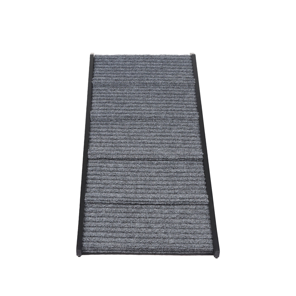 PaWz Adjustable Dog Ramp Height Stair Black-1954802549647347713