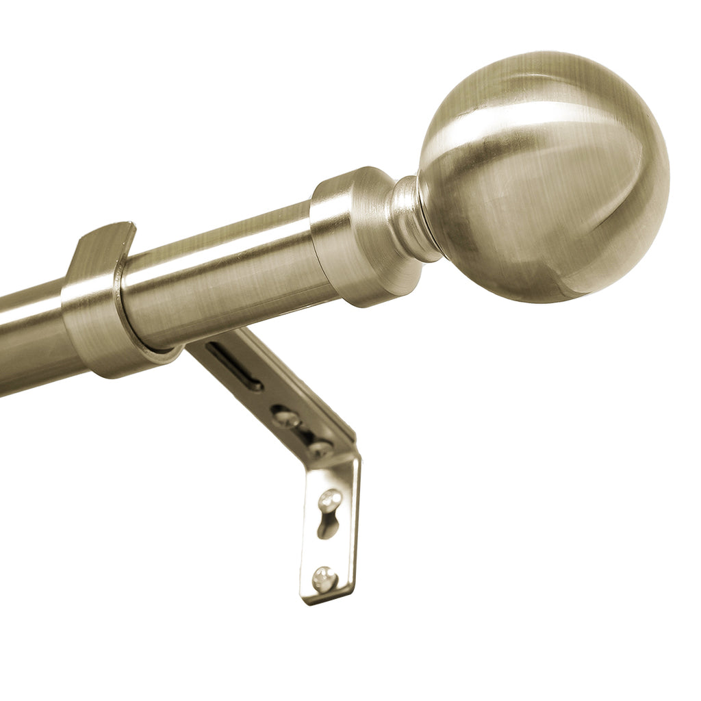 Marlow Curtain Rod Steel Quiet Rail Pole Set-1954802388175032321