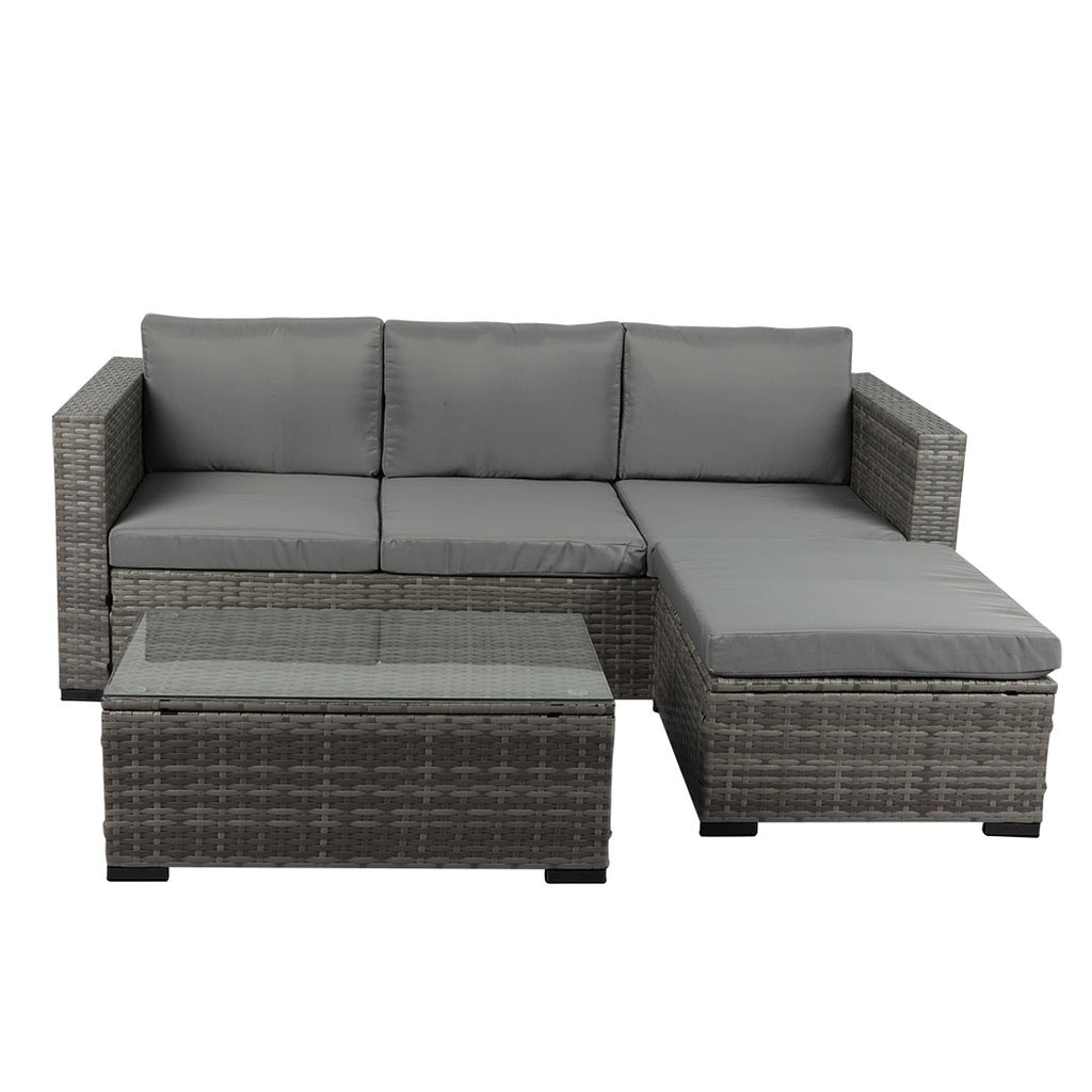Levede 5pcs Outdoor Sofa Set Patio Furniture-1954802883123875841