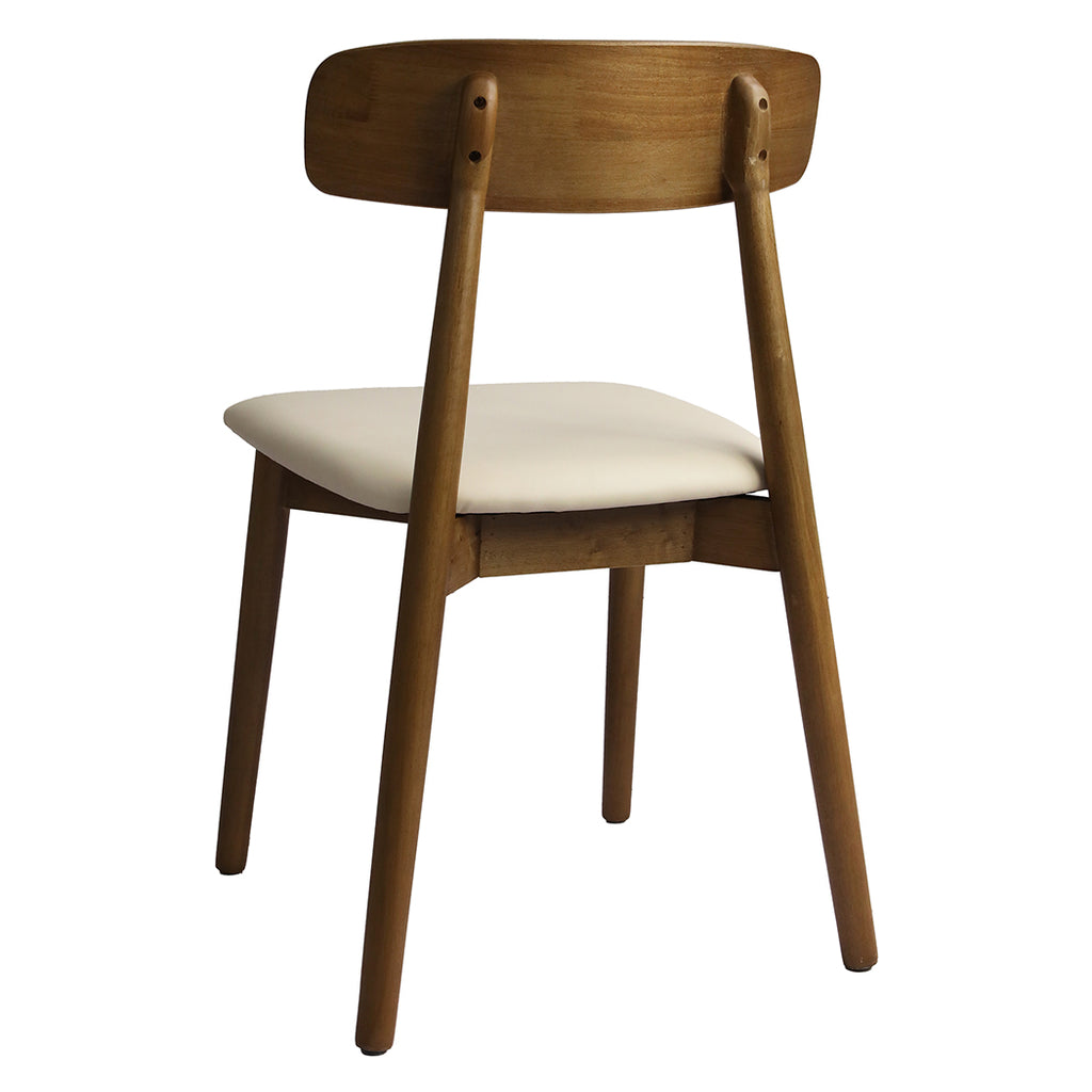 Levede 2x Dining Chairs Kitchen Chair Walnut-1954802997401882625