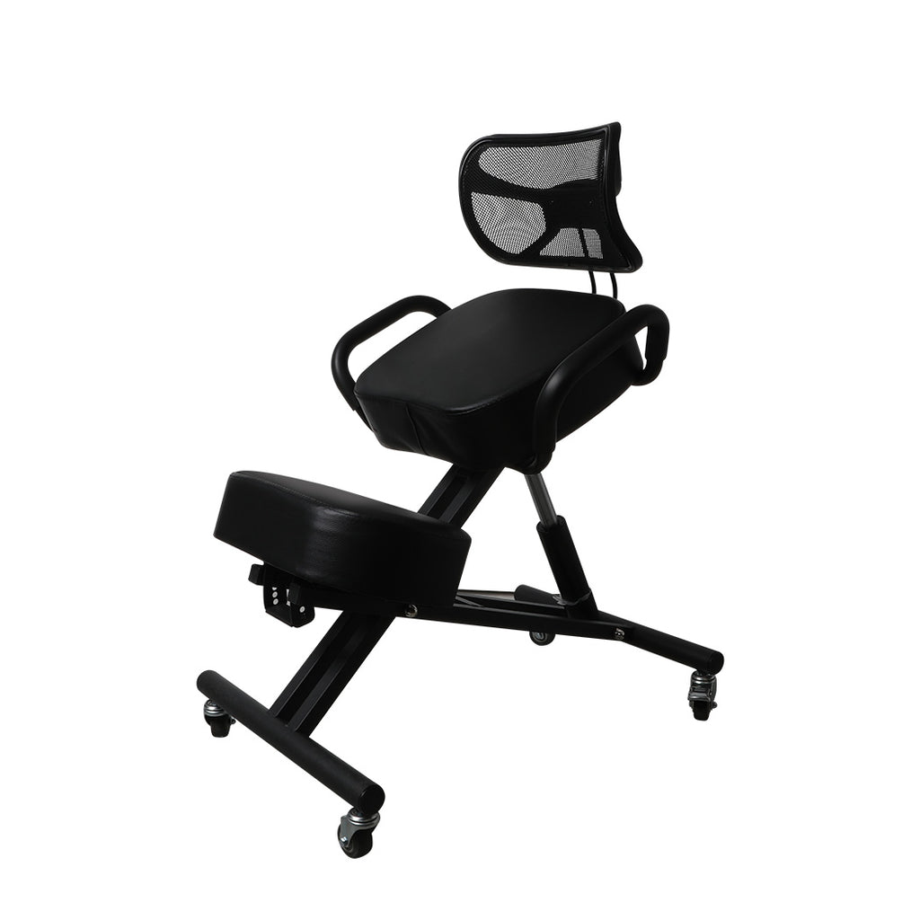 Levede Kneeling Chair Office Ergonomic Black-1954803011045953537