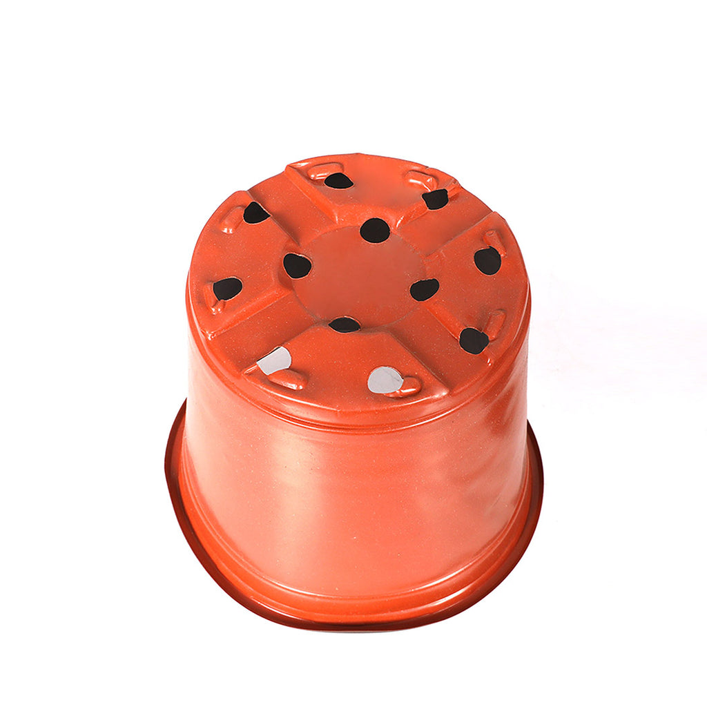 Lambu 100x Plastic Plant Pots Bulk Flowers X-Large-1963748912758132737