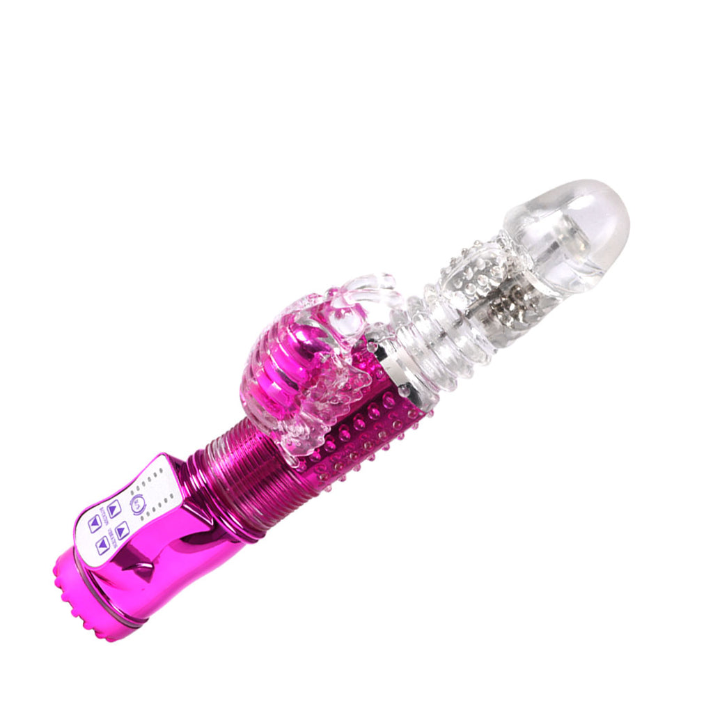 Urway Rabbit Vibrator Dildo G-spot Multispeed Pink-1954802621940371457