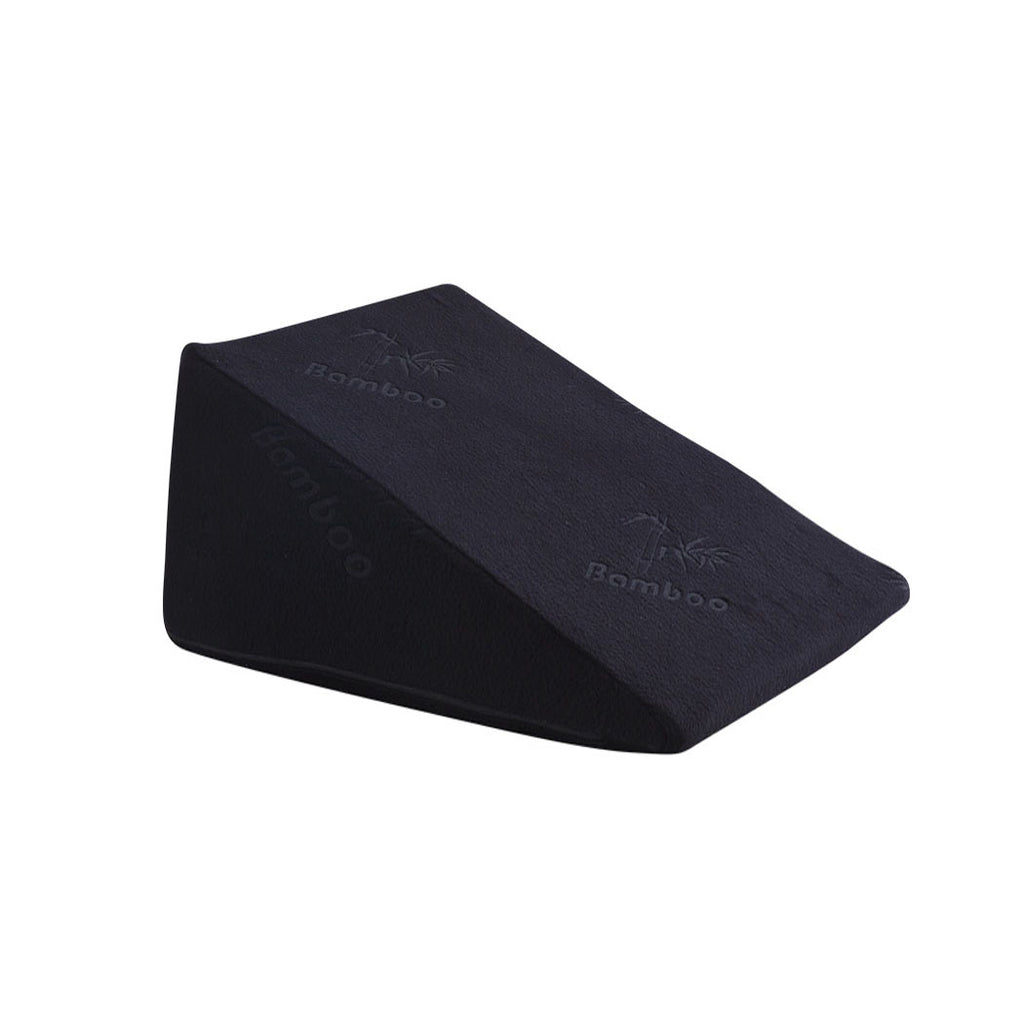 Cool Gel Memory Foam Bed Wedge Pillow Black 30-1954802699543384065
