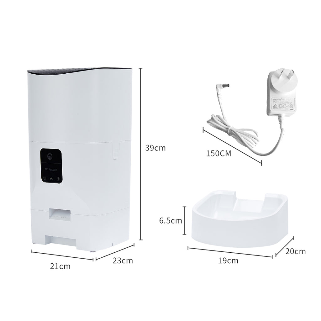 PaWz 9L Auto Pet Feeder Automatic Camera-1954802522719916034