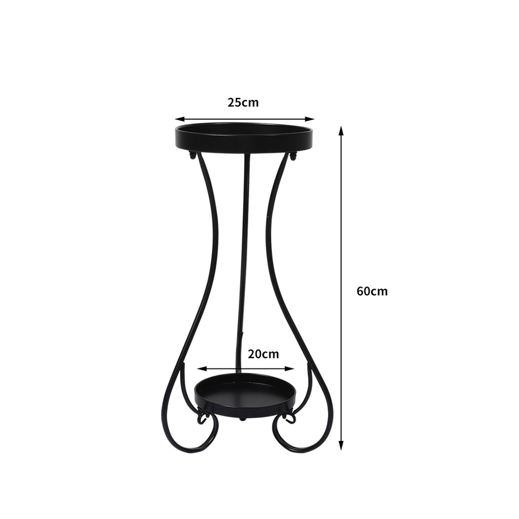 Levede Plant Stand 2 Tiers Outdoor Indoor Medium-1954802667465347074
