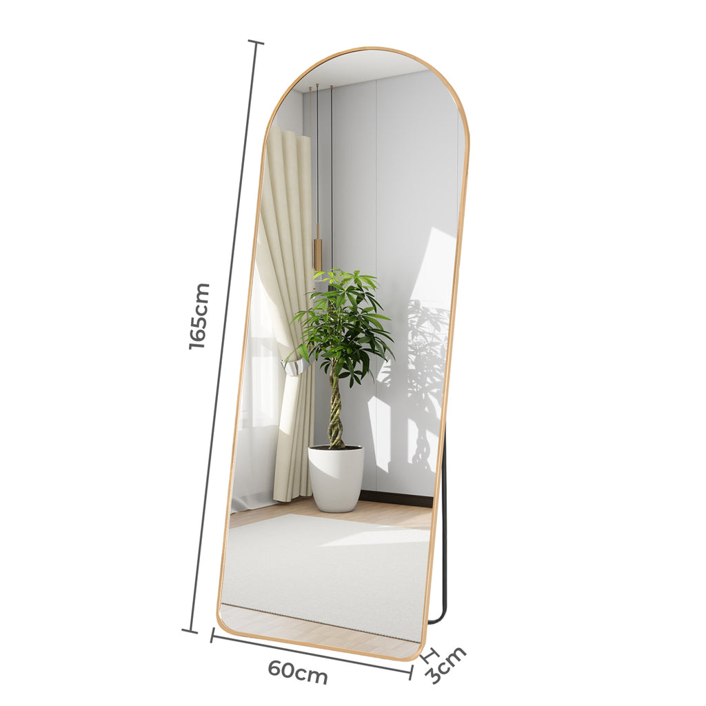Yezi 165CM Arched Full Length Mirror-1954802411021406210