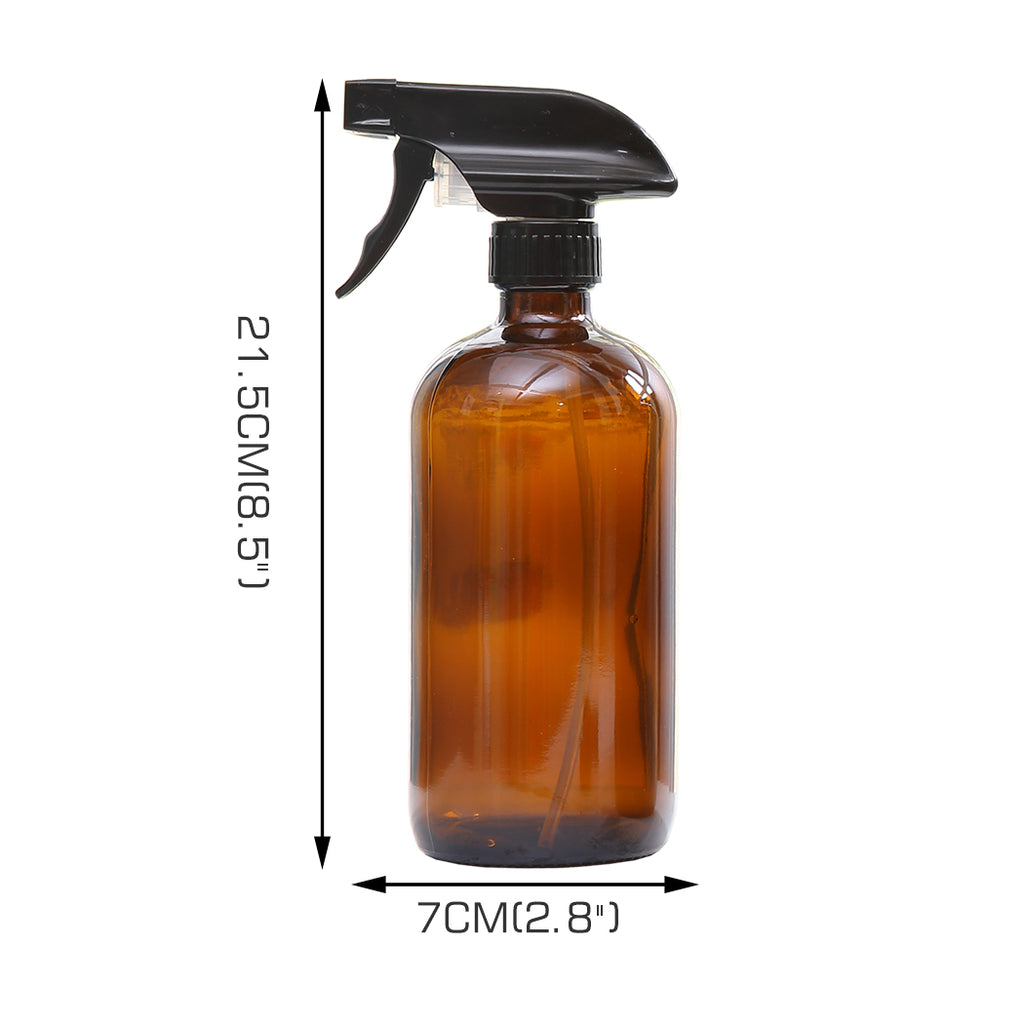 4x 500ml Amber Glass Spray Bottles Trigger-1954802900677038082