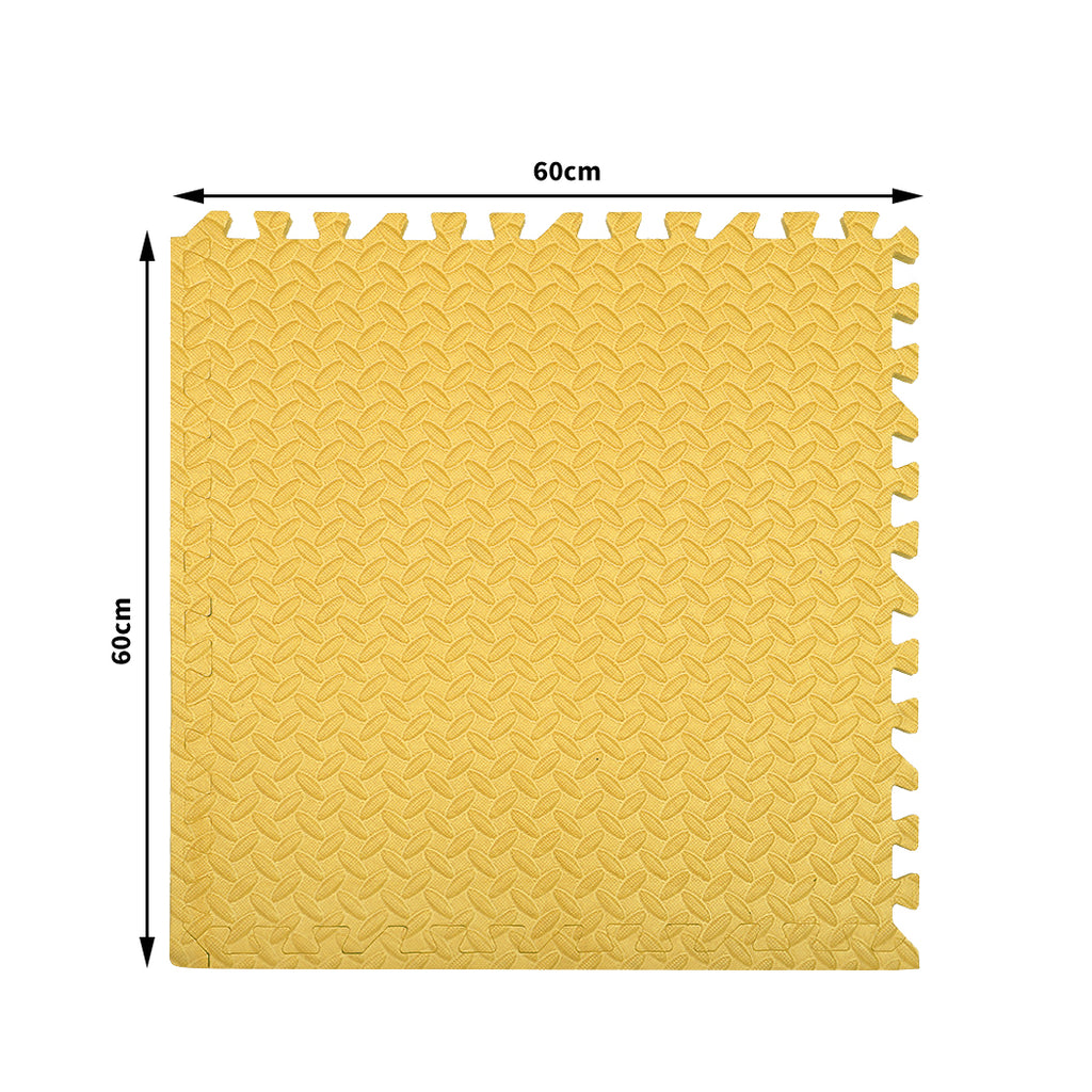 Bopeep EVA Foam Kids Play Mat Floor Yellow-1954802773488963586
