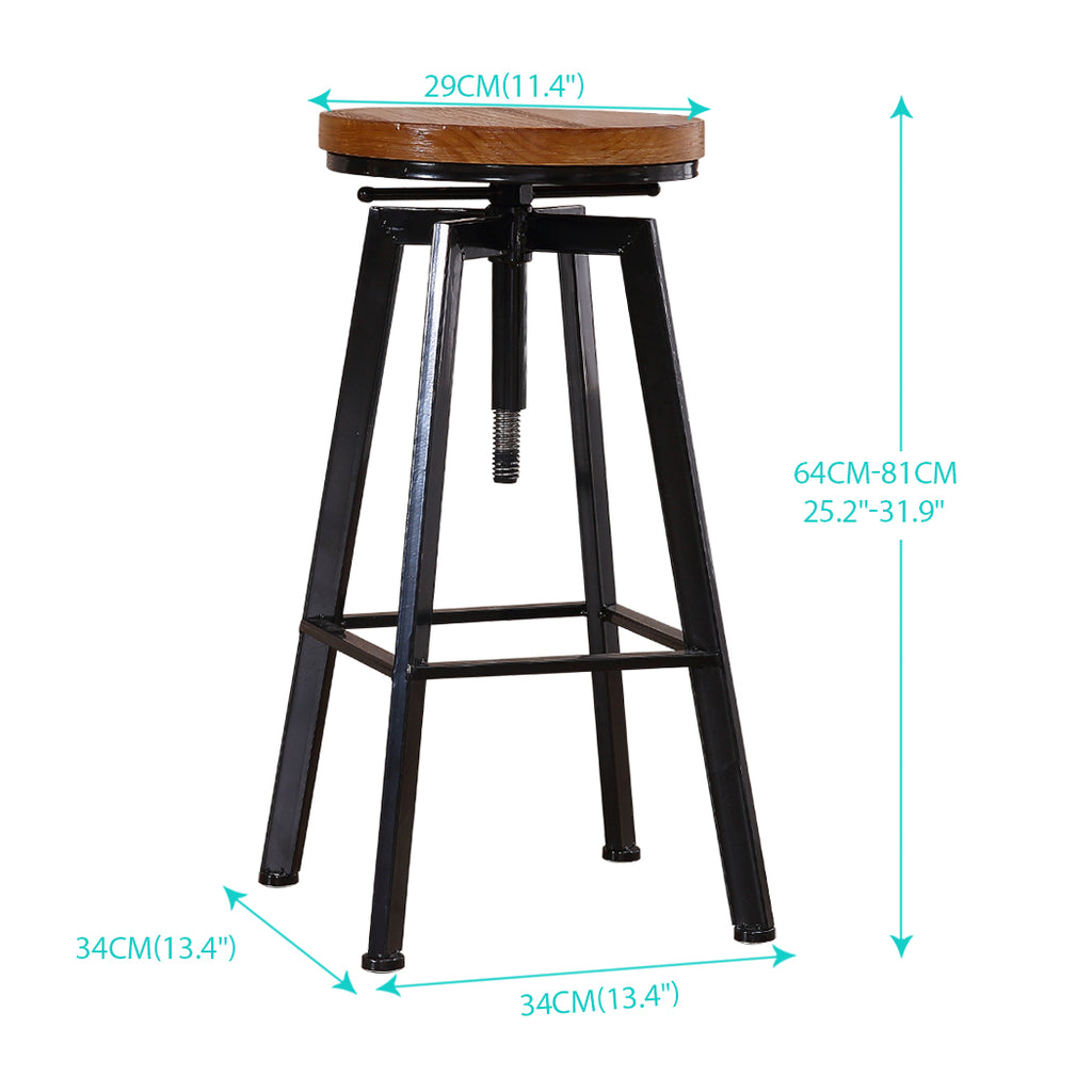 Levede Bar Stools Industrial Kitchen-1954802947858763778