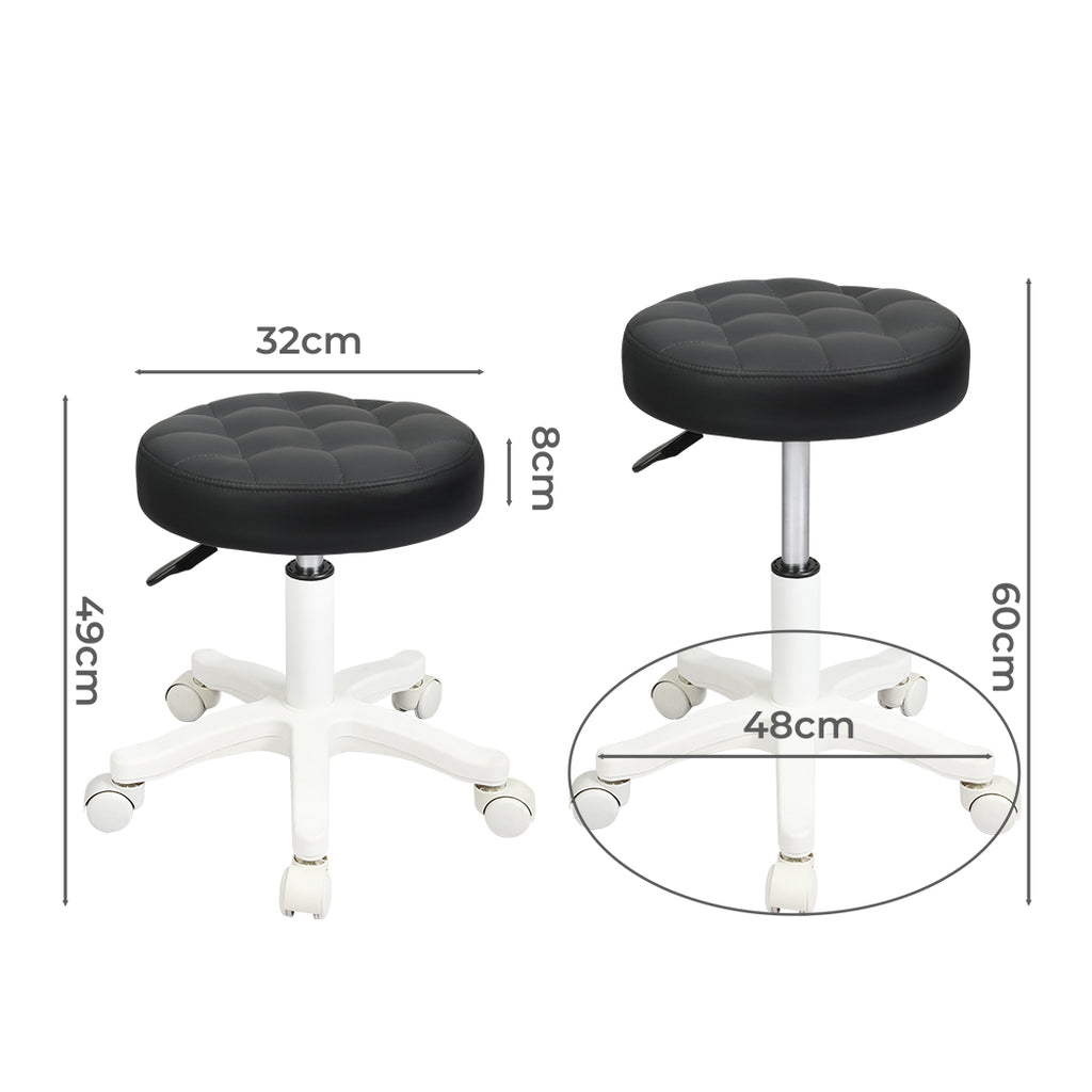 Levede Rolling Bar Stool-1954802407657574402