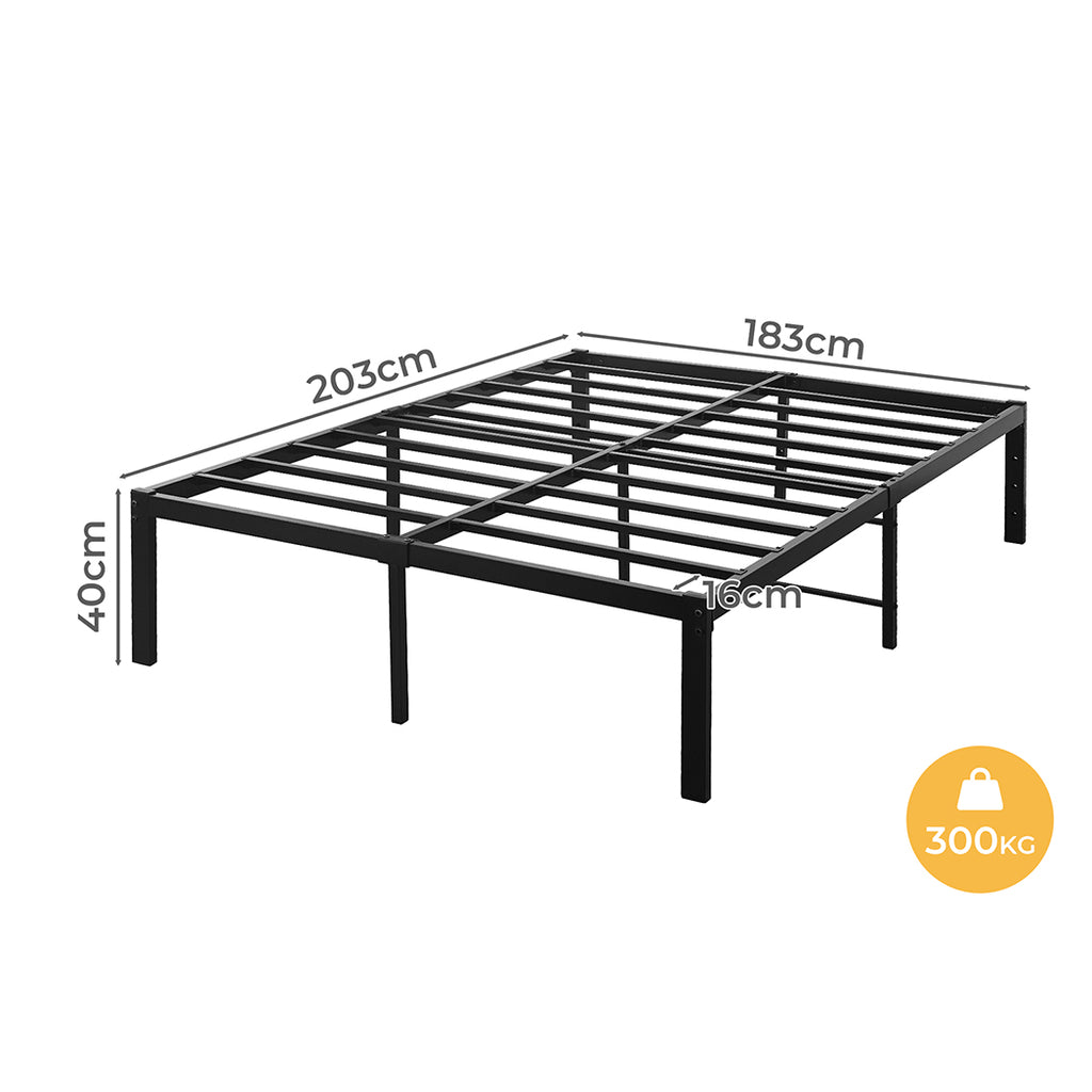 Levede Metal Bed Frame Heavy Duty Storage Space-1954802377878016002