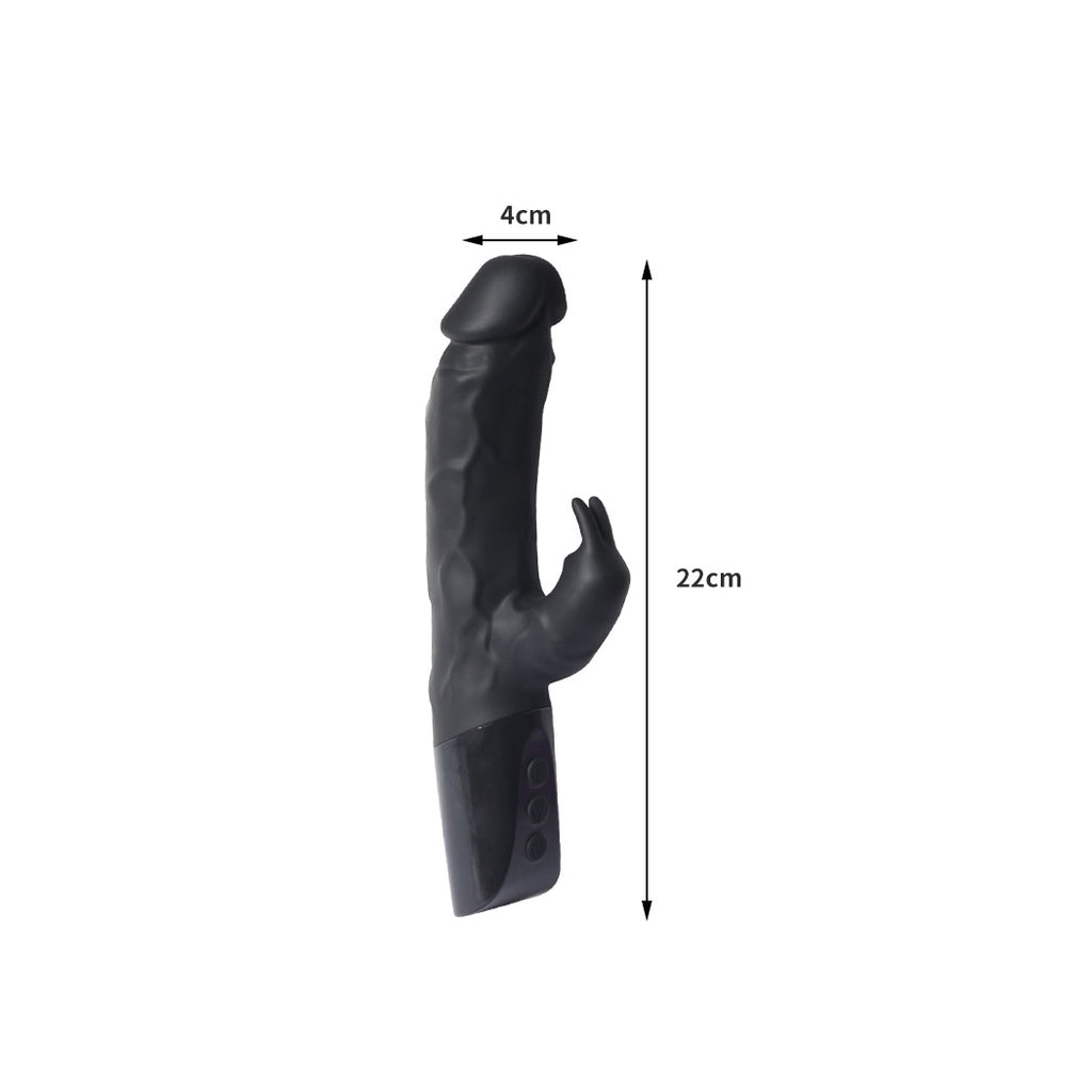 Urway Vibrator Dildo Masturbator Heating Black-1954802622997336066