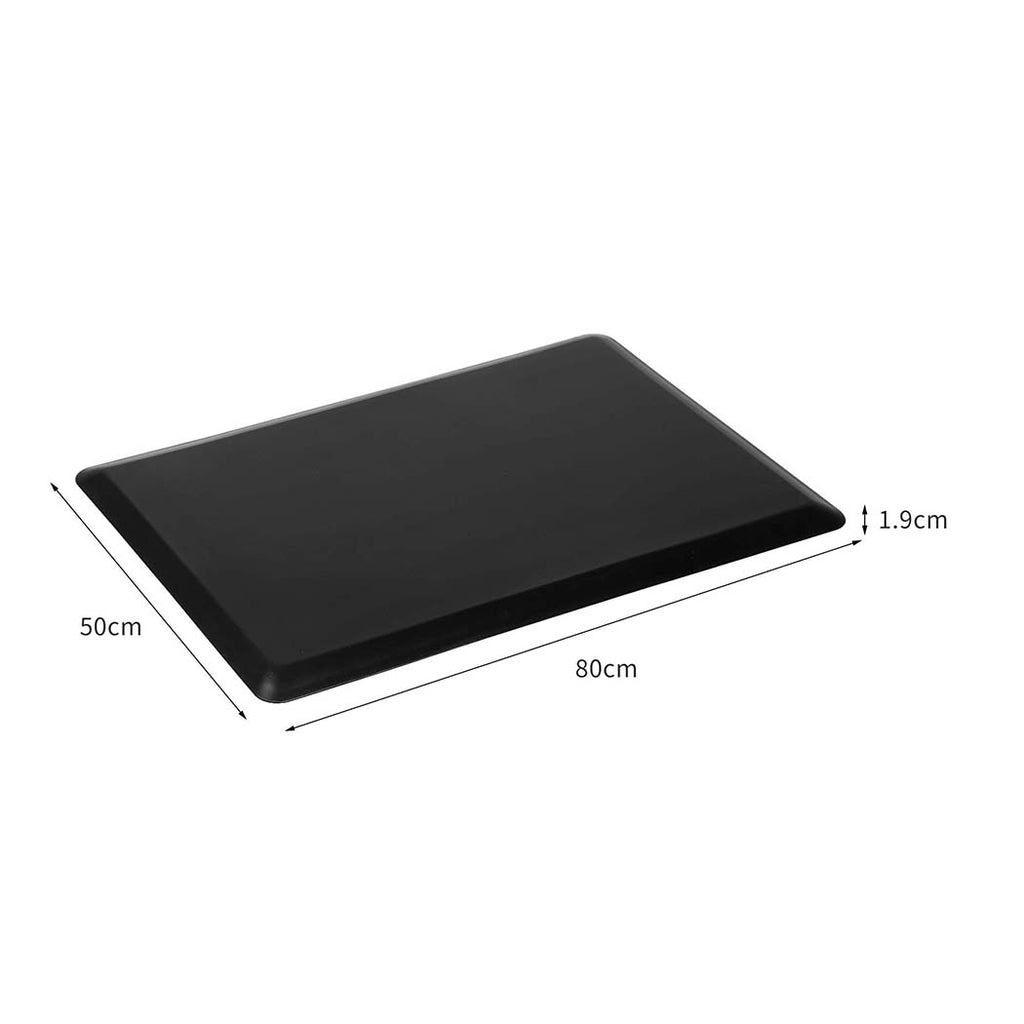 Marlow Anti Fatigue Mat Standing Desk 50x80cm Black Medium-1954803012052586498
