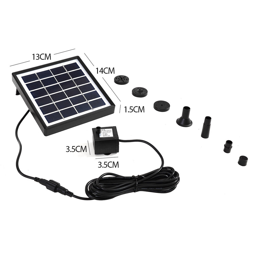Lambu Solar Powered Water Fountain Pump-1954802657684230146