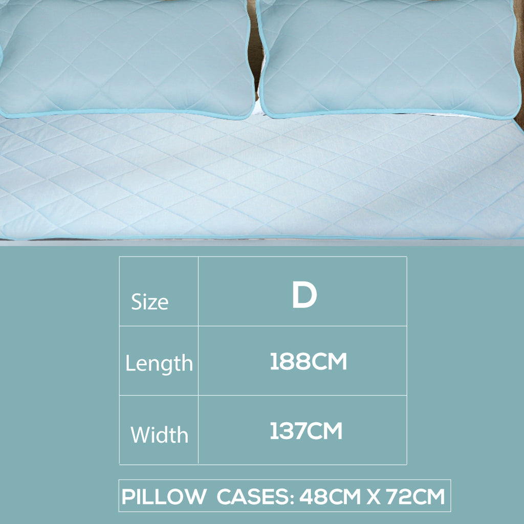 Dreamz Mattress Protector Cool Topper Double-1954802864043986946