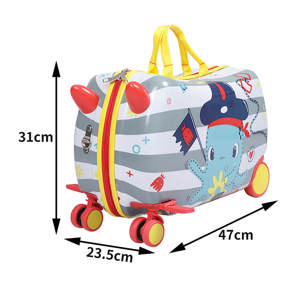 BoPeep Kids Ride On Suitcase Children-1954802774311047170