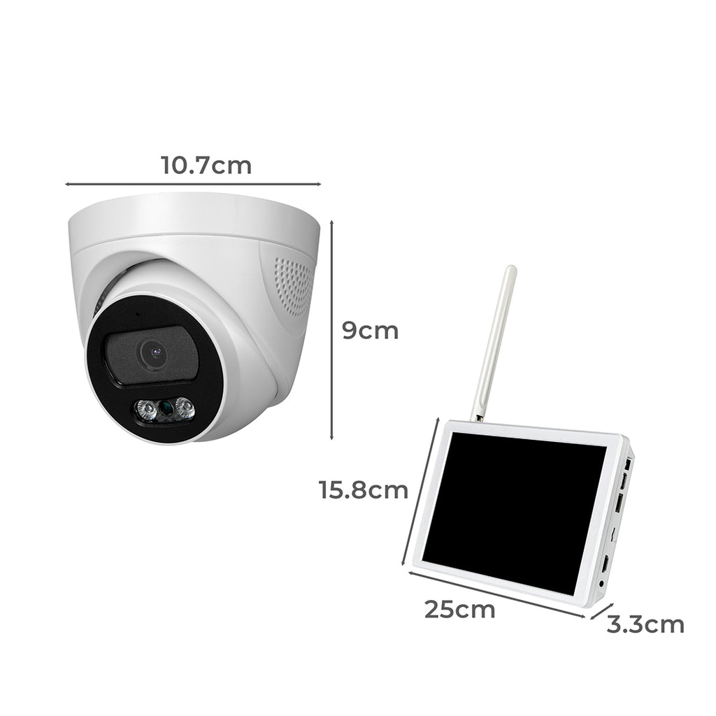 Wireless Security Camera System Set Round-1954802790316511234