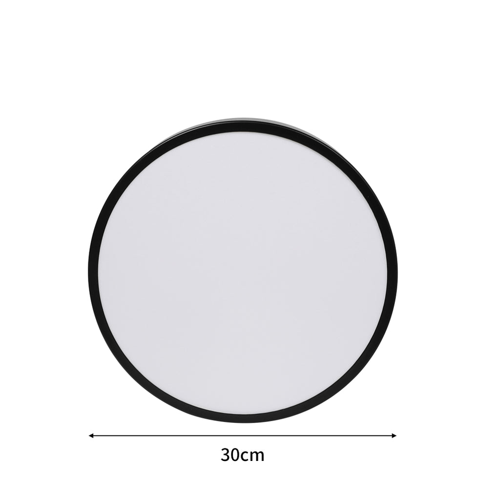 EMITTO Ultra-Thin 5CM LED Ceiling Down 18W Black-1954802824042909698