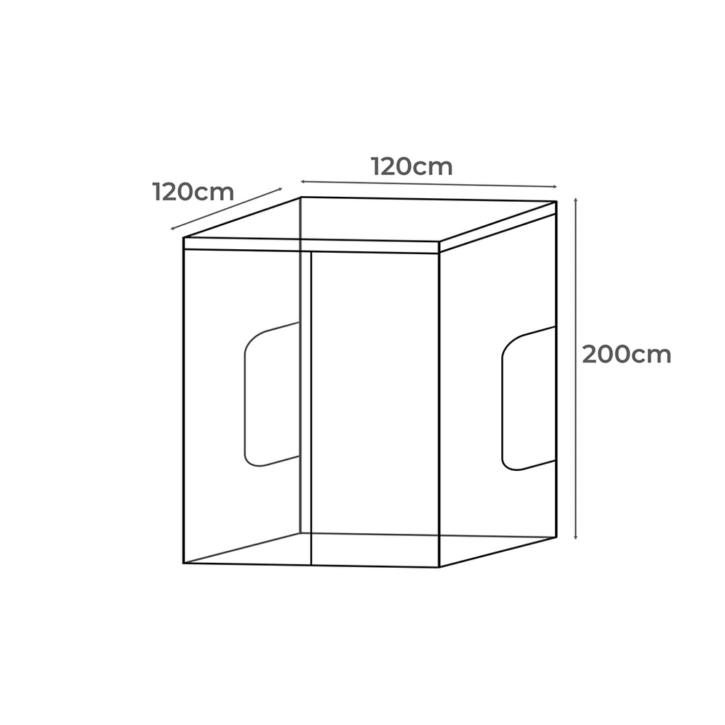Grow Tent Indoor System Hydroponics 120x120x200-1954802509801459714