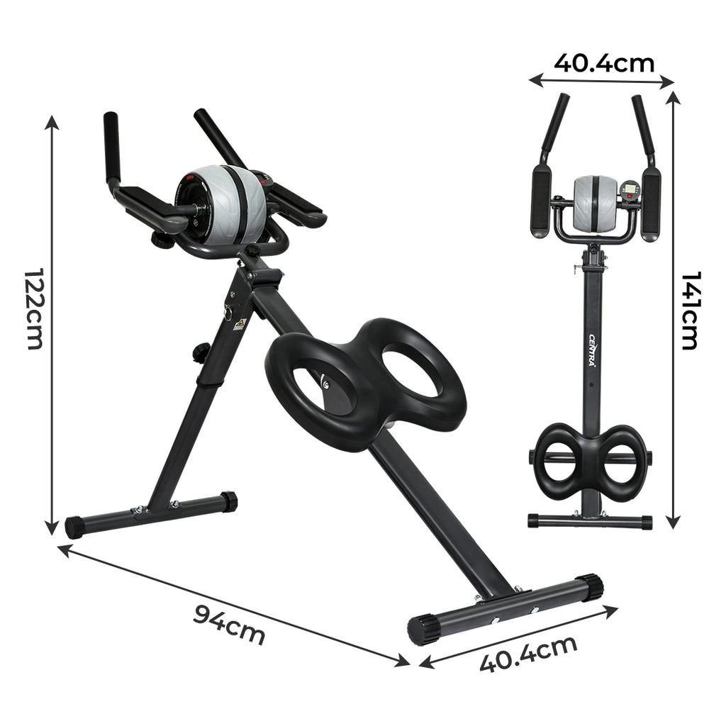 Centra Folding Ab Machine Roller Wheel Workout Mat-1954802467686453250