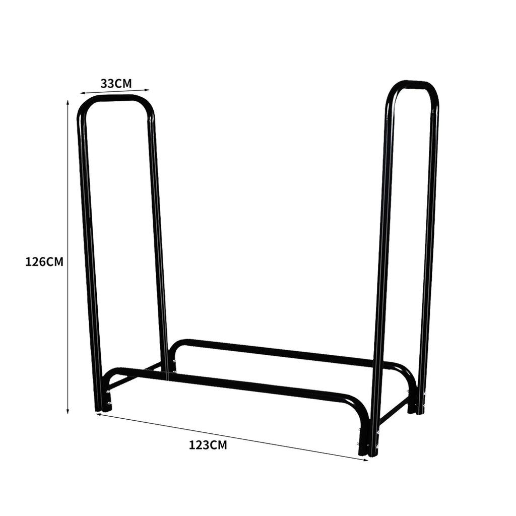 Firewood Rack Holder 4FT Fireplace Tool-1954802746301485058