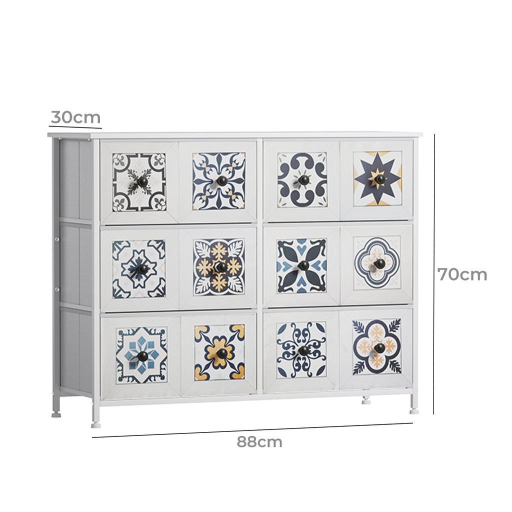 Levede 6 Chest of Drawers Storage Cabinet-1954802998450458626
