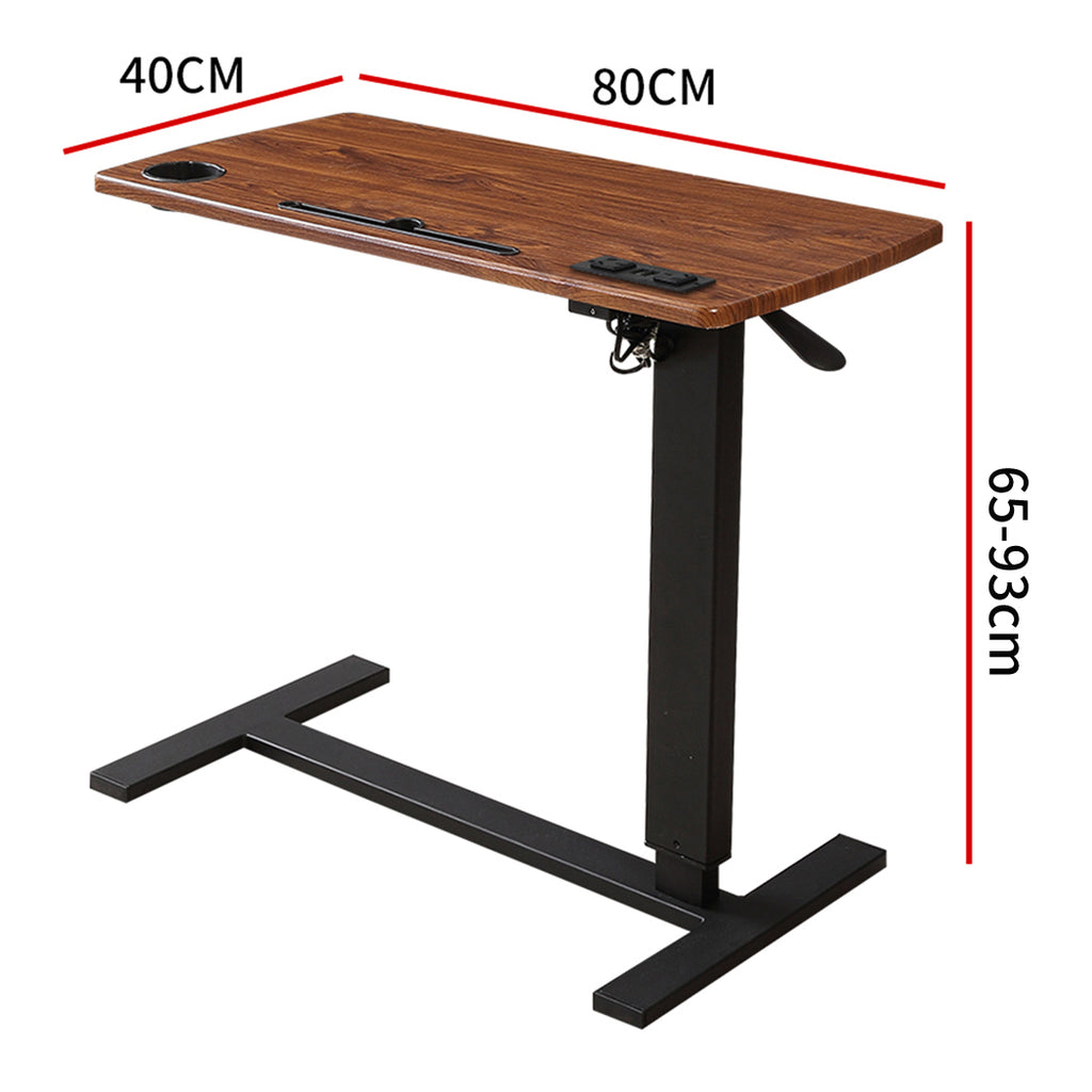 Levede Standing Desk Height Adjustable Brown-1954802680291528706