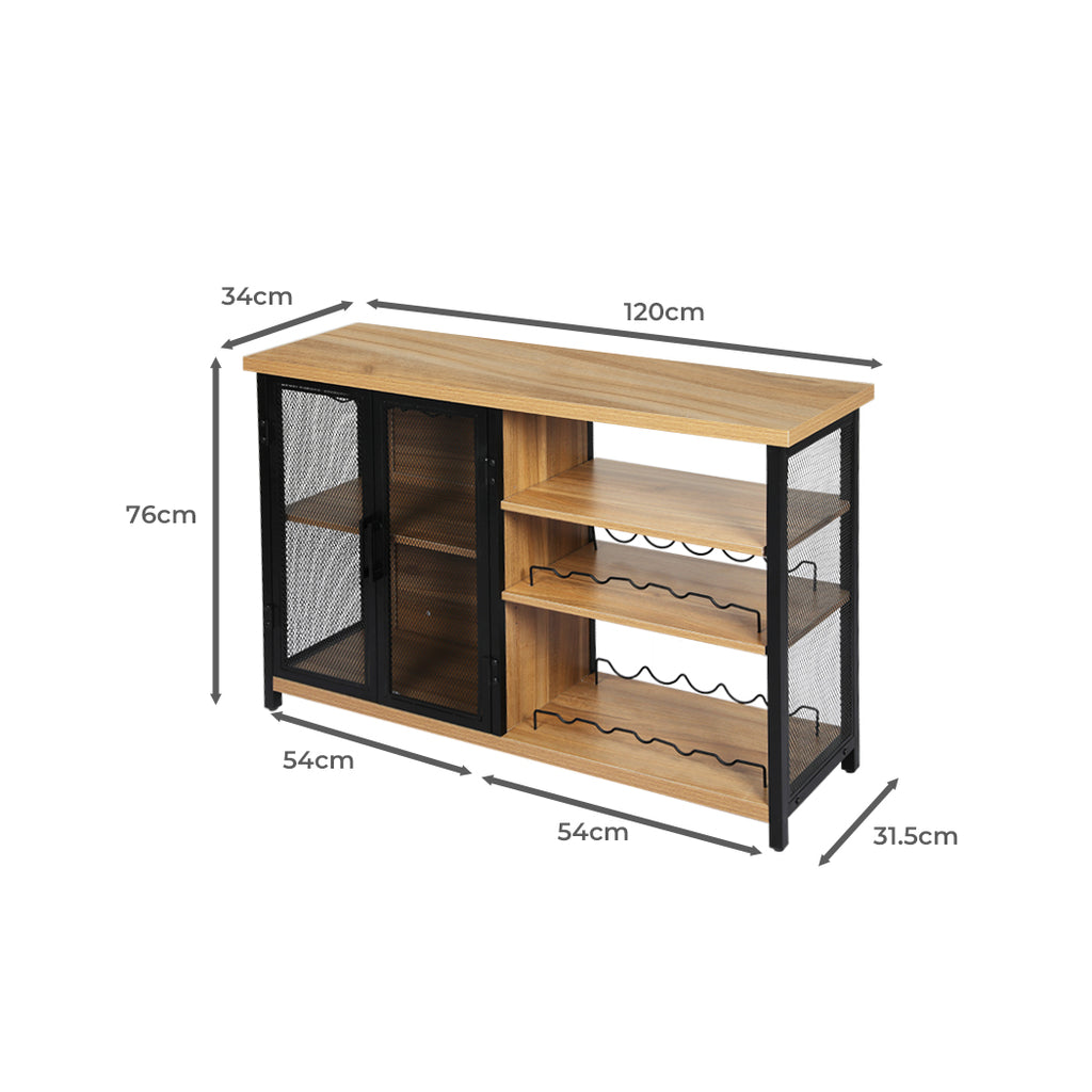 Levede Bar Cabinet Buffet Sideboard-1954802987528491010