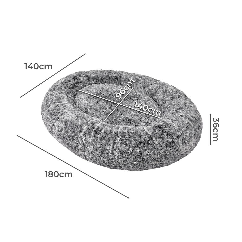 TheNapBed Memory Foam Pet Bed Grey Charcoal-1954802572904763394