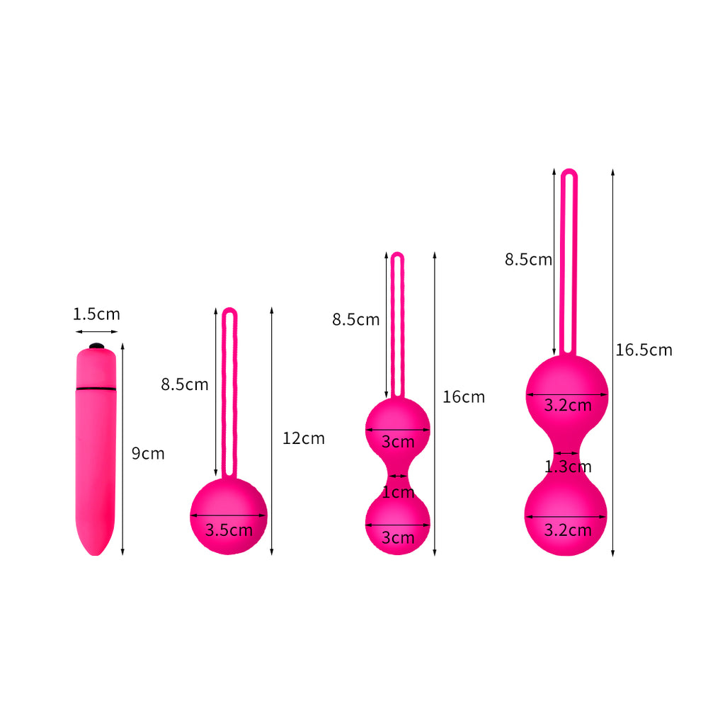 Urway Vibrator 4 Pcs Kegel Love Balls-1954802618295521282