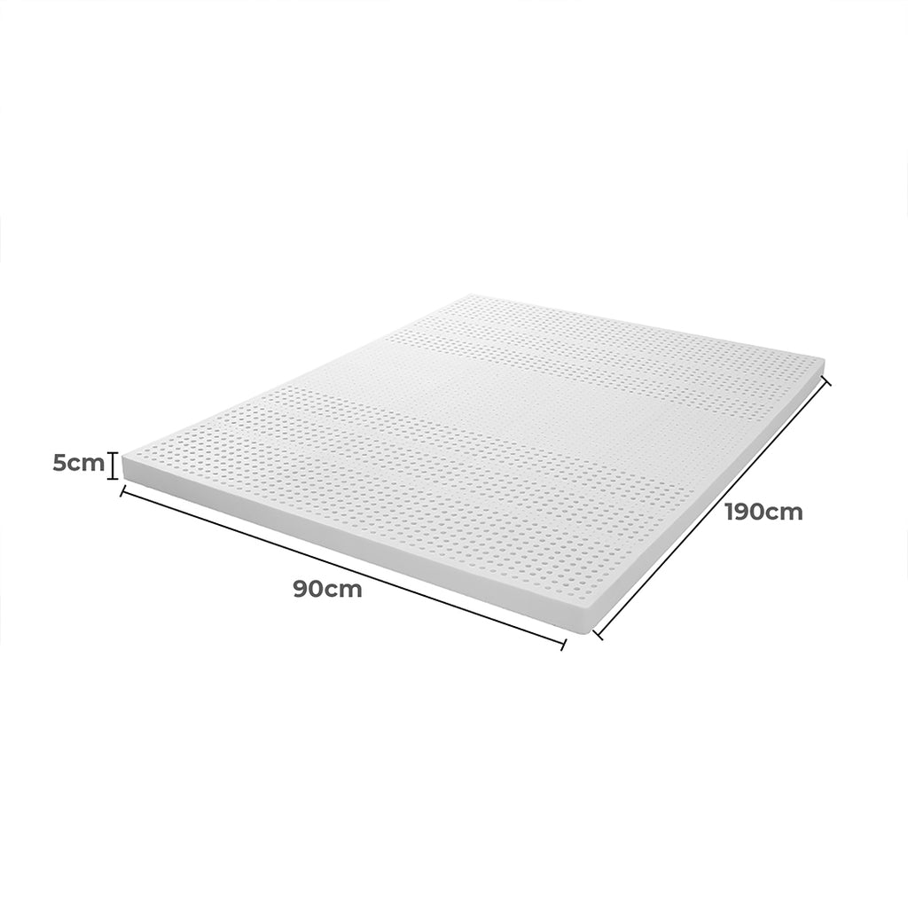 Dreamz Latex Mattress Topper Single-1954802866011115522