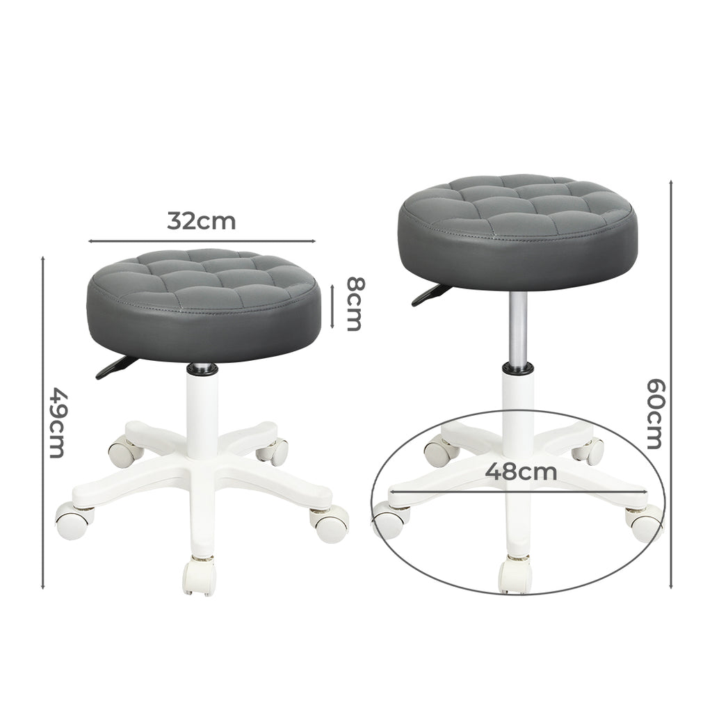 Levede Rolling Bar Stool-1954802407833735170