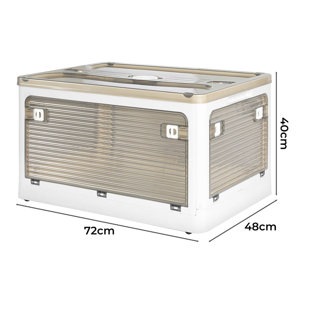 Storage Box Plastic Stackable Container L Large-1954802599278546946
