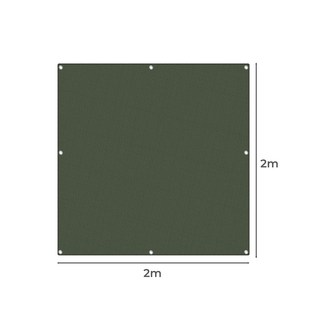 Polyester Canvas Tarp Tarpaulin Sun 2x2 Meter-1954802675849760770
