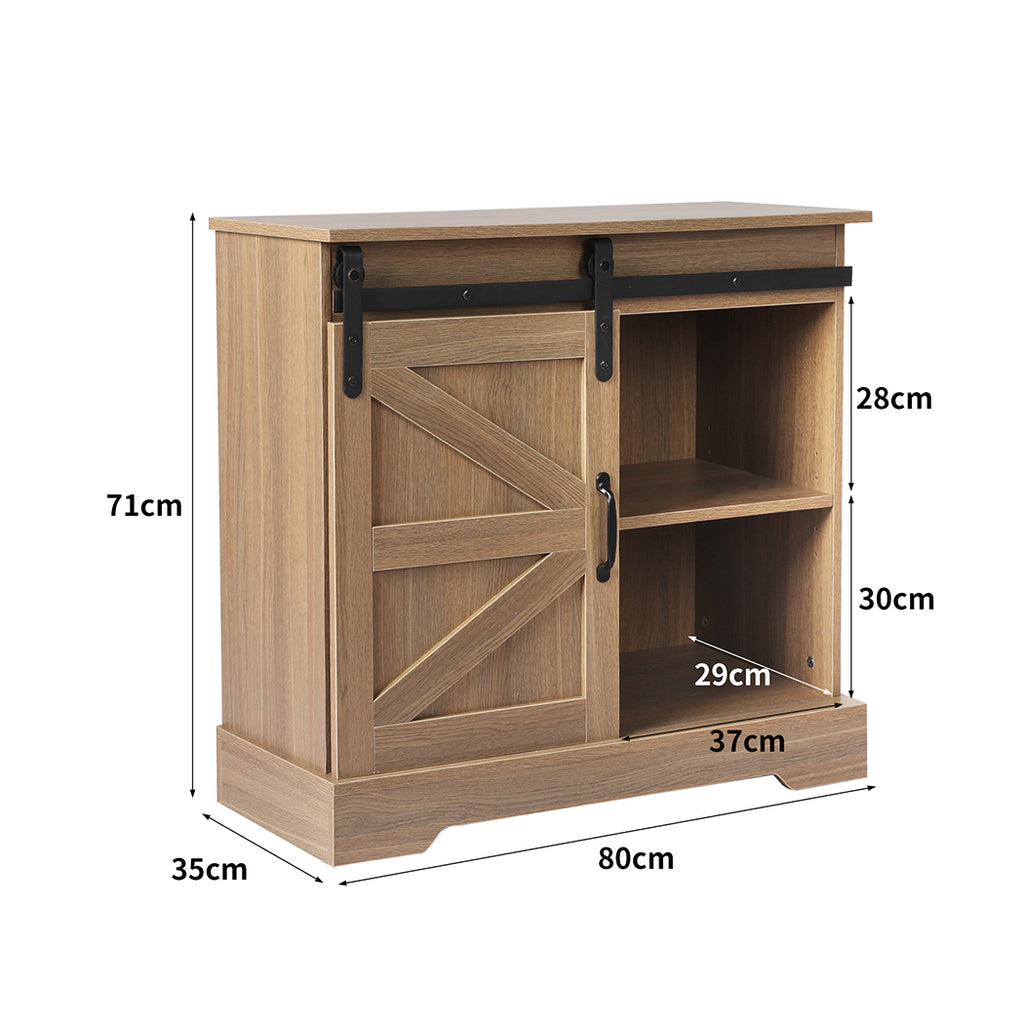 Levede Buffet Sideboard Storage Cabinet-1954802986899345410