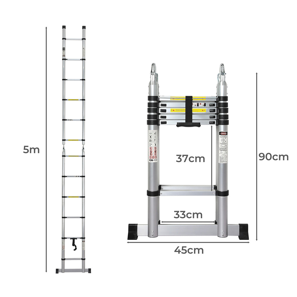 Traderight Folding Multi Purpose Ladder 12 Step-1954802414120996866