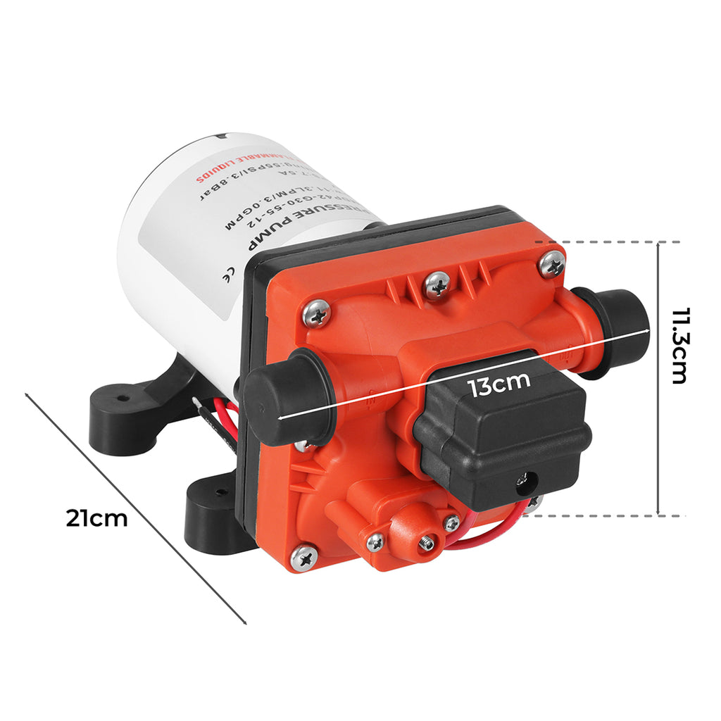 12V Water Pump High Pressure Fast Self-priming-1954802958910754818