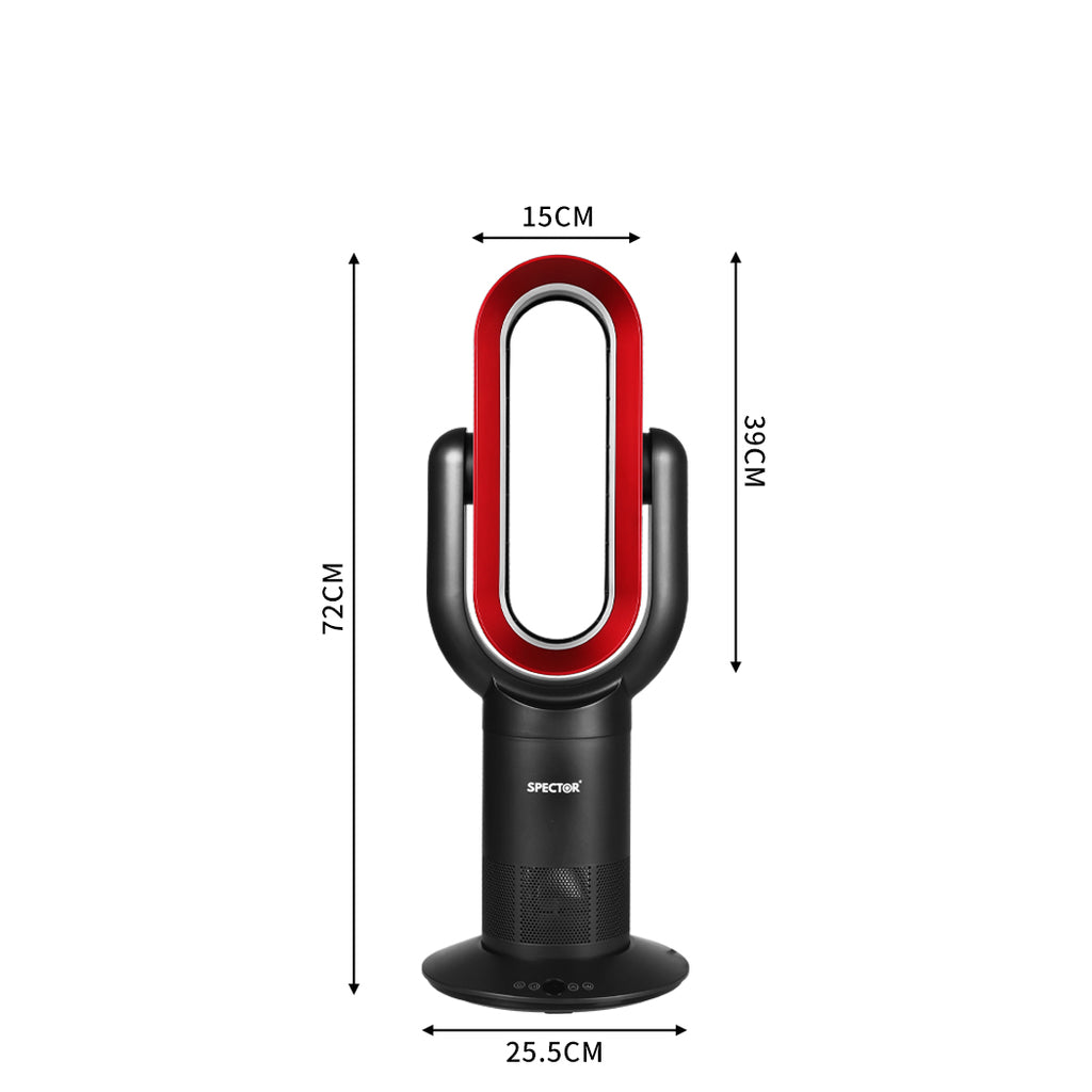 Spector Bladeless Fan Cooler Heater Red-1954802705746759682